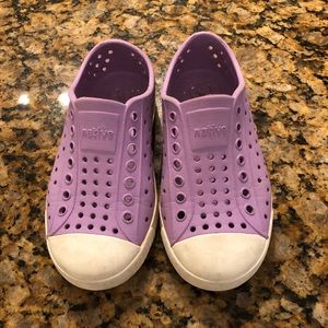 Native Kids Jefferson Lavender Slip-ons